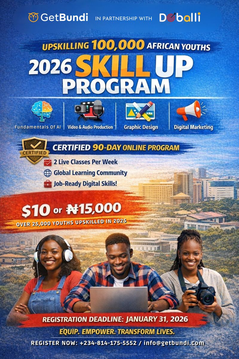 Skill up and Cash out Africa 2026